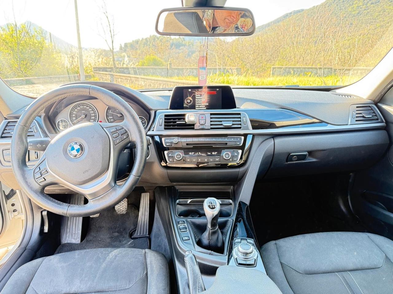 Bmw 318d 150Cv Berlina-Manuale-1Proprietario-Led-Garanzia 12 Mesi-