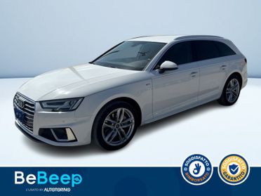 Audi A4 AVANT 40 2.0 TDI EDITION QUATTRO 190CV S-TRONIC