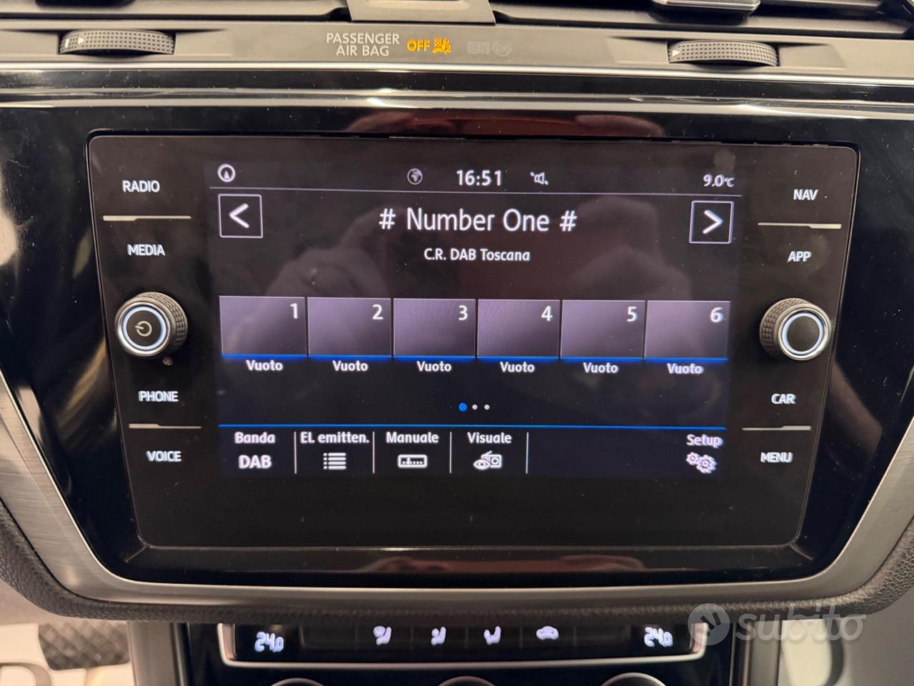 Volkswagen Touran 2.0 TDI 115 CV DSG IVA 7 posti