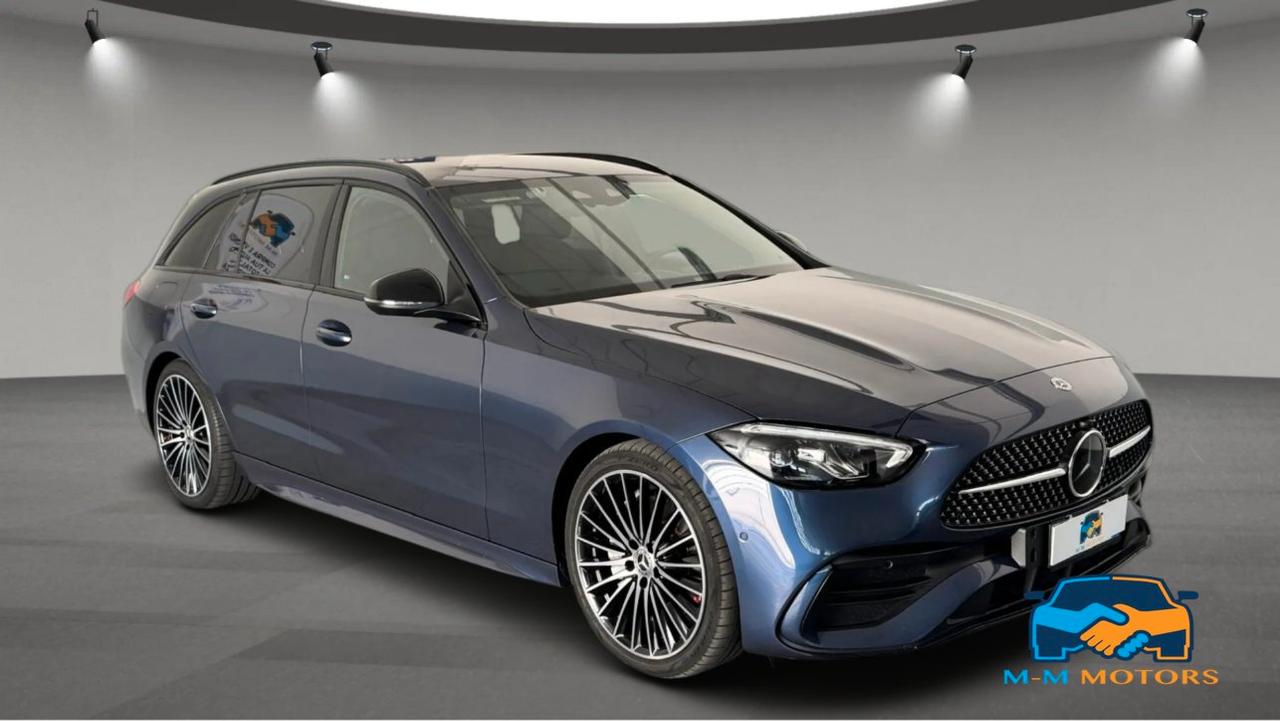 Mercedes C 200 d Mild hybrid AMG Line Advanced 9G-Tronic Station Wagon UNICOPRO TAGLIANDI UFFICIALI