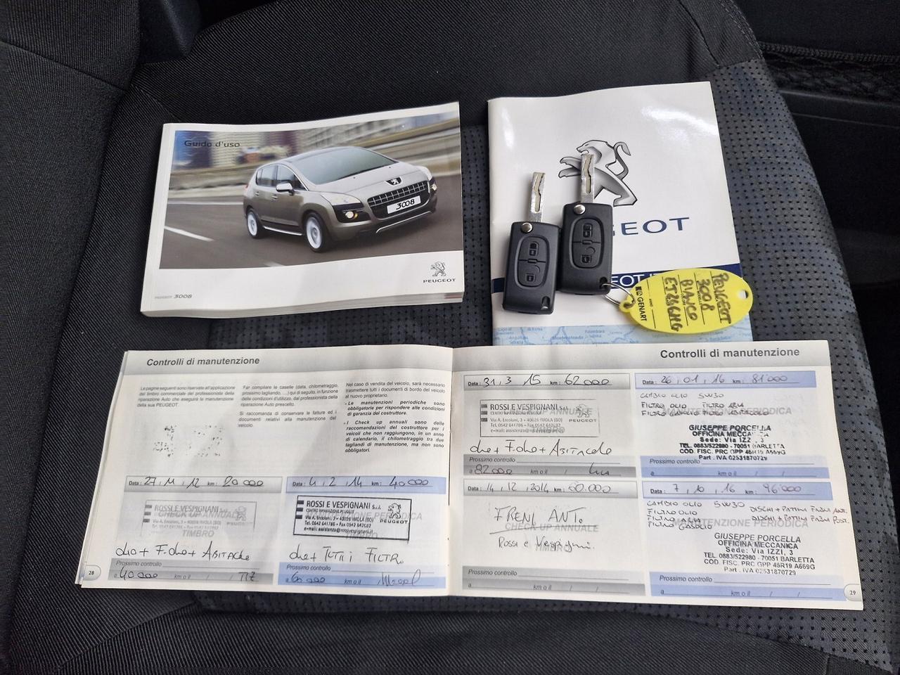 PEUGEOT 3008 1.6 Hdi 110CV Allure BIANCO PERLATO