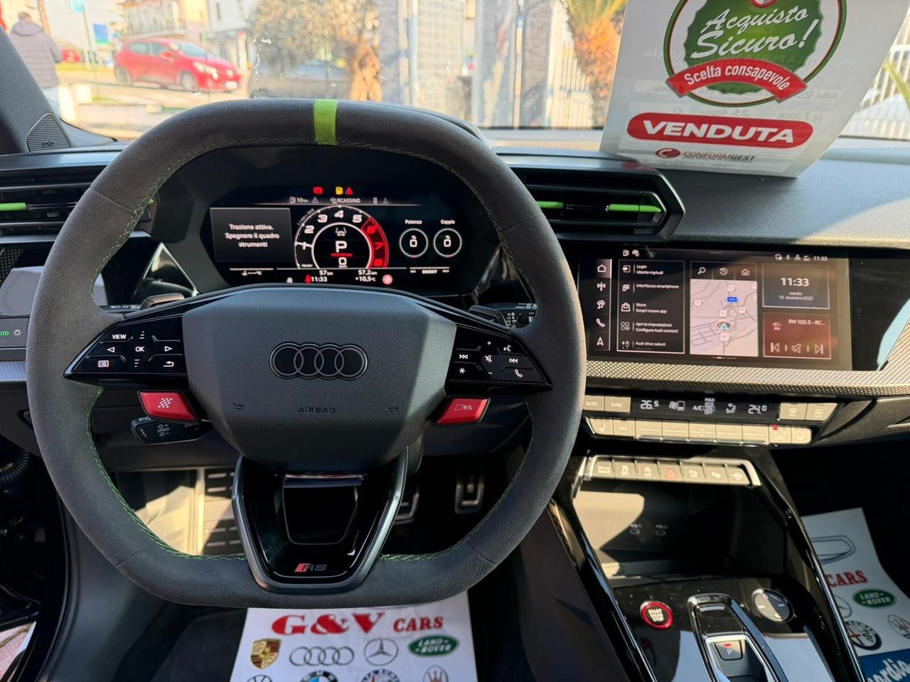 Audi RS3 2.5 TFSI S.BACK 400 CV *PANORAMA*HEAD*FULL CARBON