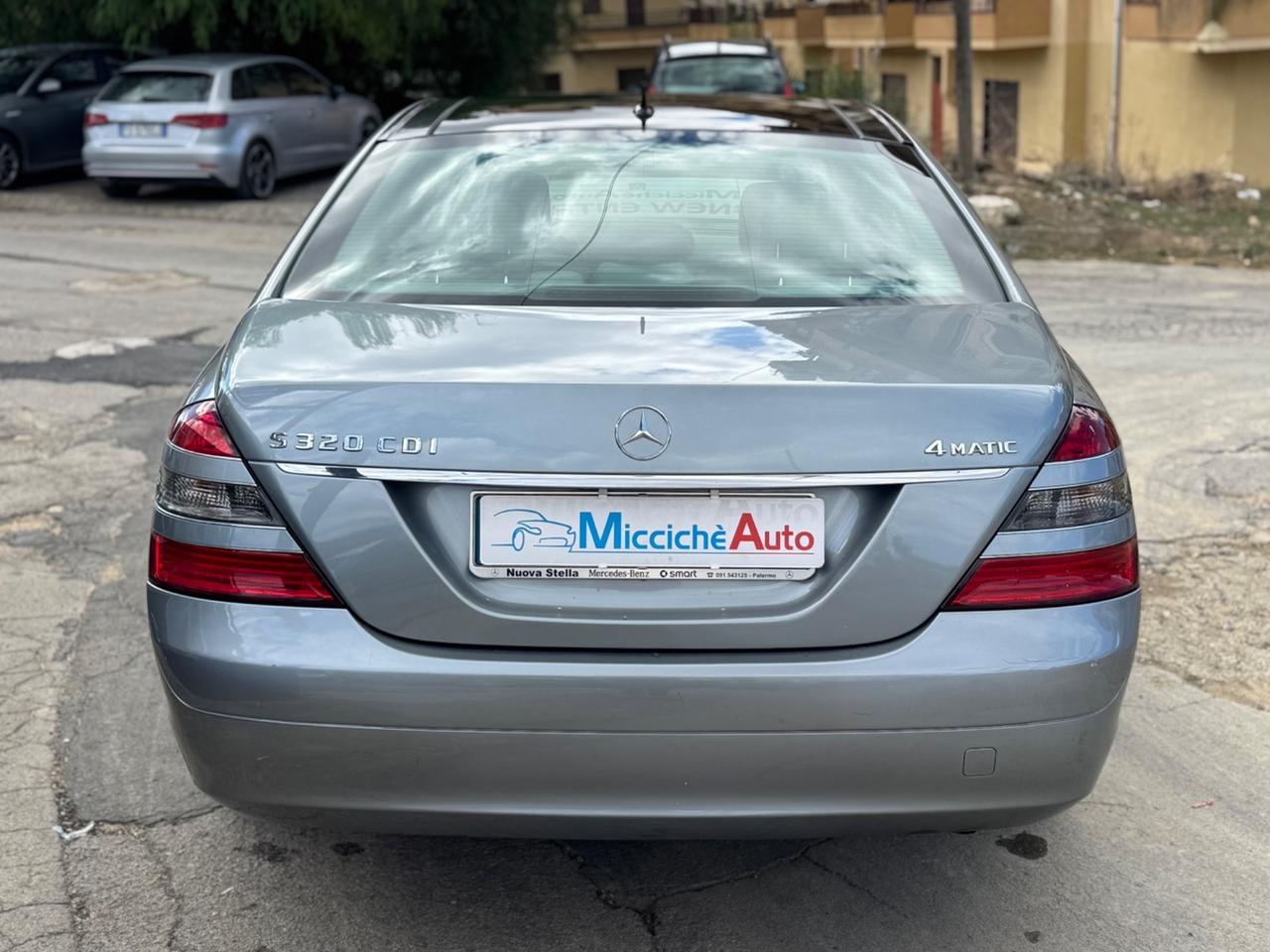 MERCEDES CLASSE S 320 CDI 211 CV LUNGA TETTO FULL