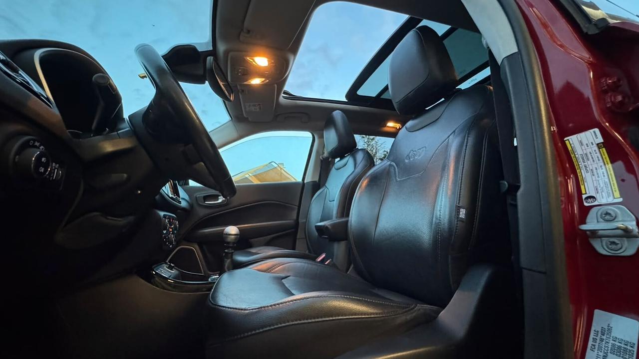 Jeep Compass 1.6 MTJ Red Pearl Tetto Pelle