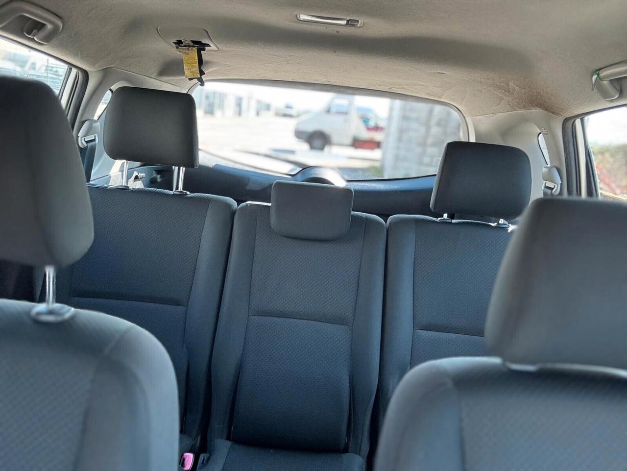 Toyota Corolla Verso 1.8 16V Sol 7 POSTI tagliandata sempre in concessionario toyota UNICO PROPRIETARIO