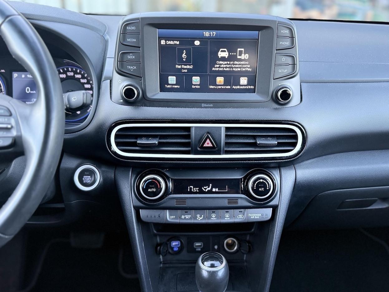 Hyundai Kona 1.6 Hybrid 105CV E6 Neo. Automatica - 2020