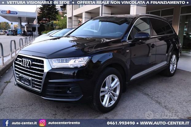 Audi Q7 50 TDI quattro S-LINE SLINE 7POSTI GANCIO