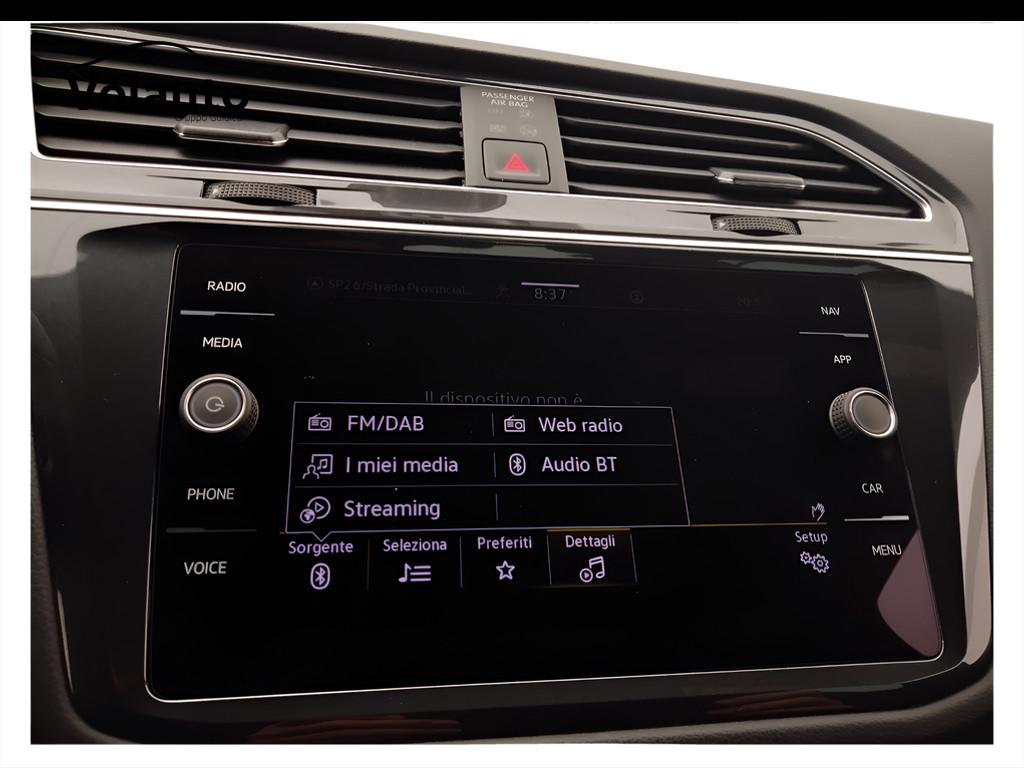 VOLKSWAGEN Tiguan II 2021 - Tiguan 2.0 tdi R-Line 150cv dsg