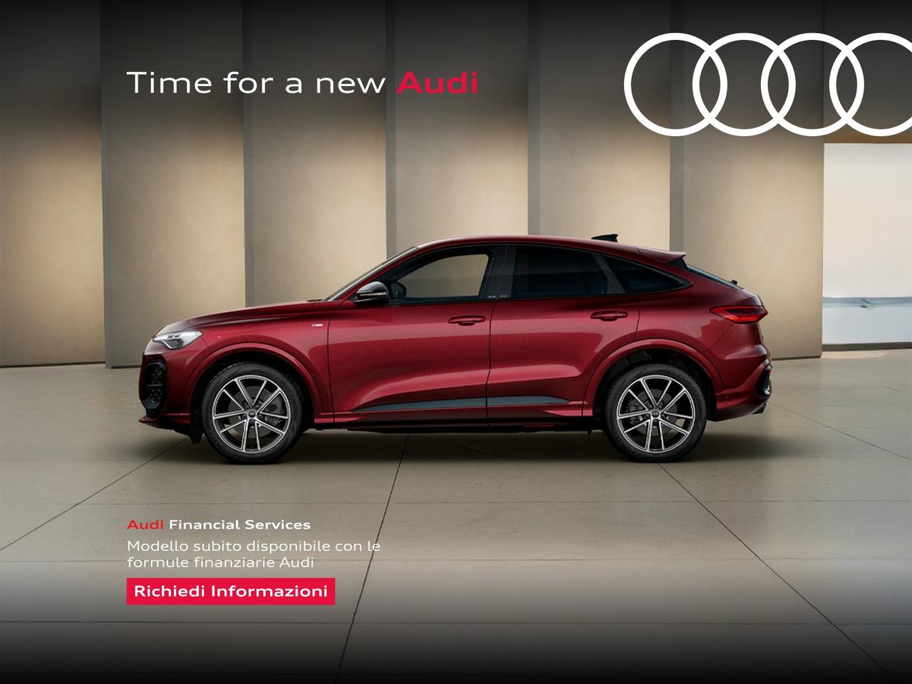 Audi Q5 sportback 2.0 tdi mhev+ s line edition quattro 204cv s-tronic