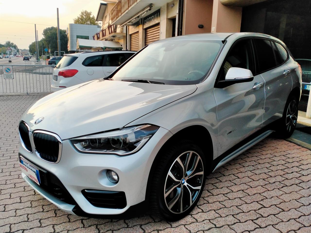 BMW X1 20D XDRIVE F48 SPORT LINE / LEGA 19 / LED / INT. PELLE / VOL. + CAMBIO SPORT