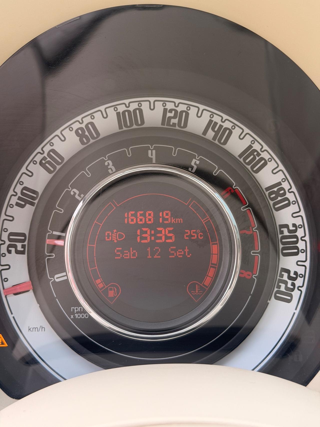 Fiat 500 1.2 Lounge-2010 TETTO/15"