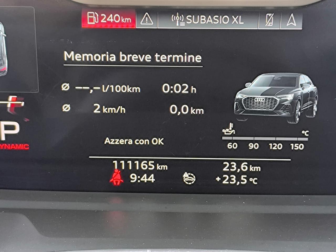 AUDI Q3 SPB 35 S tronic S line 2.0 TDI 150 CV 2020