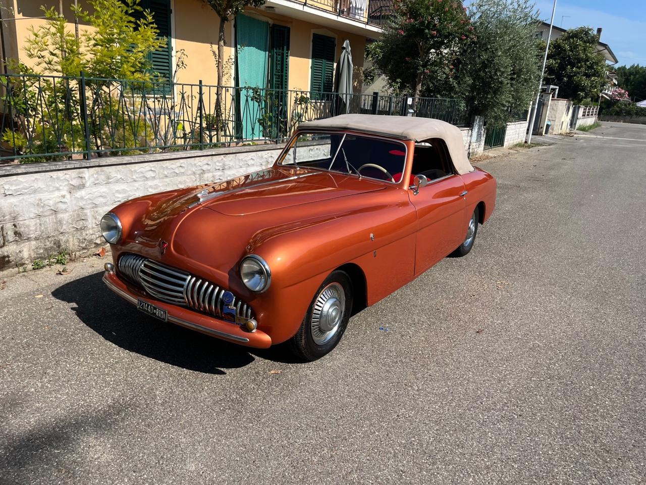 Fiat 1500 6c BALBO cabrio FUORISERIE - 1949