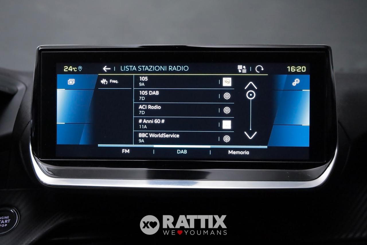 Peugeot e-208 motore elettrico 100kW Allure