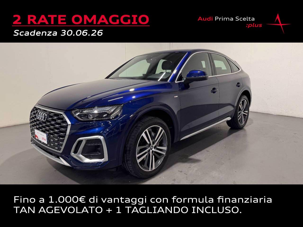 AUDI Q5 SPORTBACK 40 TDI MHEV QUATTRO S-TRONIC S LINE PLUS