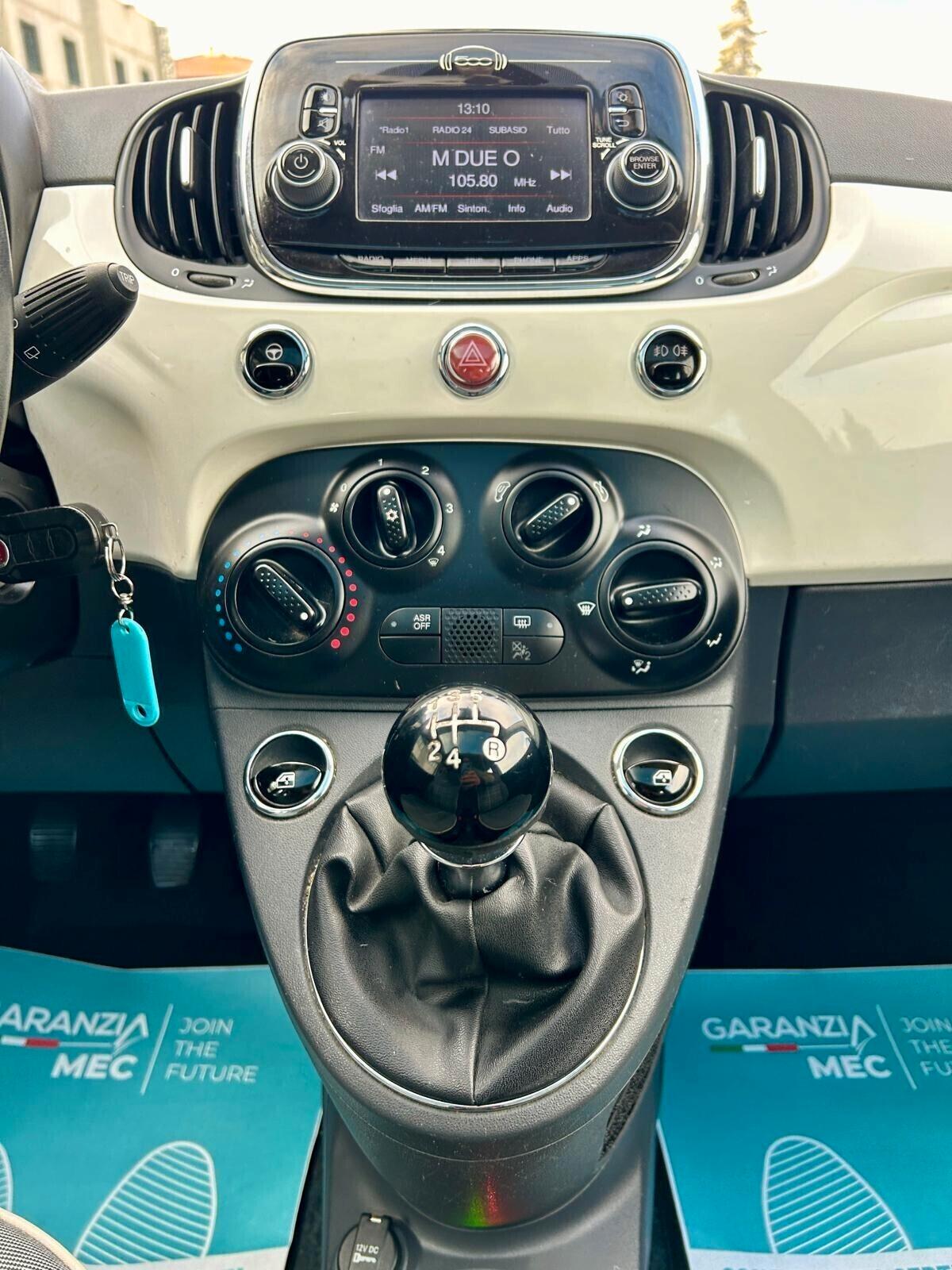 Fiat 500 1.2 EasyPower Lounge - OK NEOPATENTATO