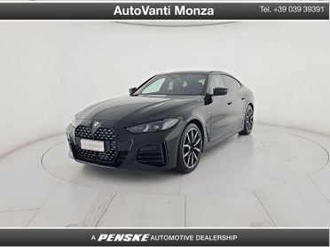 BMW Serie 4 420d Gran Coupe mhev 48V xdrive MSport Pro auto + PNEUMATICI INVERNALI