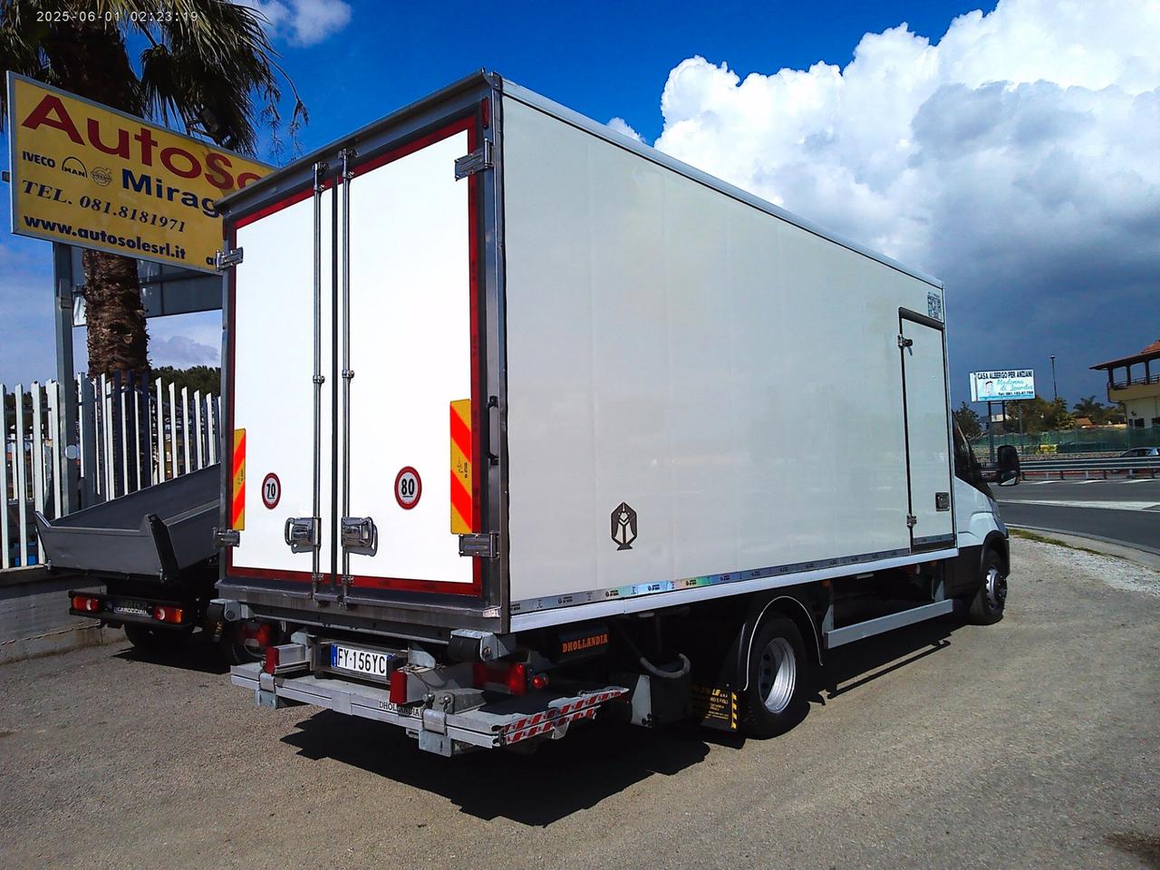 Iveco Daily 72C18 3000 180CV E6 FRIGO+PEDANA 5.20M 10 PEDANE