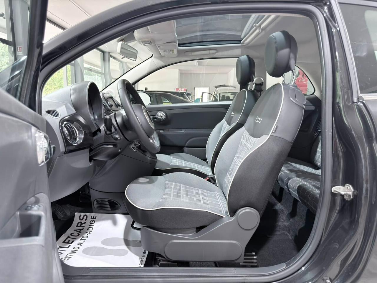 FIAT 500 1.2 69CV TETTO PANORAMICO 1PROPRIETARIO