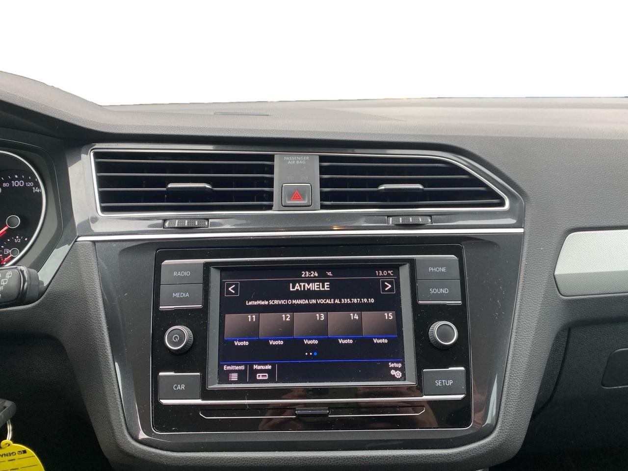 VOLKSWAGEN Tiguan II 2016 - Tiguan 1.4 tsi Style 125cv