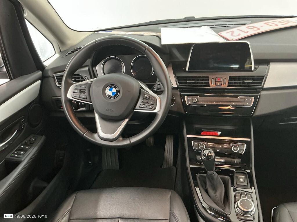 BMW 216D ACTIVE TOURER 116CV 6M. BUSINESS ADVANTAGE ( FARI LED - PELLE - CRUISE - NAVI - PARK ASSISTANT - TELECAMERA POST. )