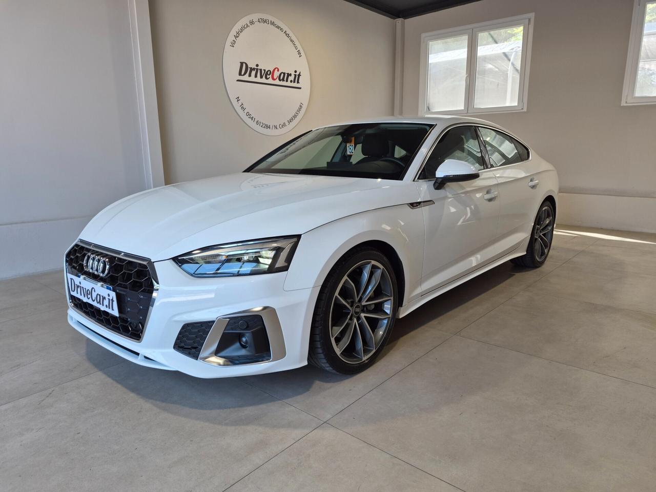 Audi A5 SPORTBACK 40 2.0 TDI MHEV S LINE EDITION S-TRONIC AUTO UFFICIALE AUDI 1 PROPRIETARIO