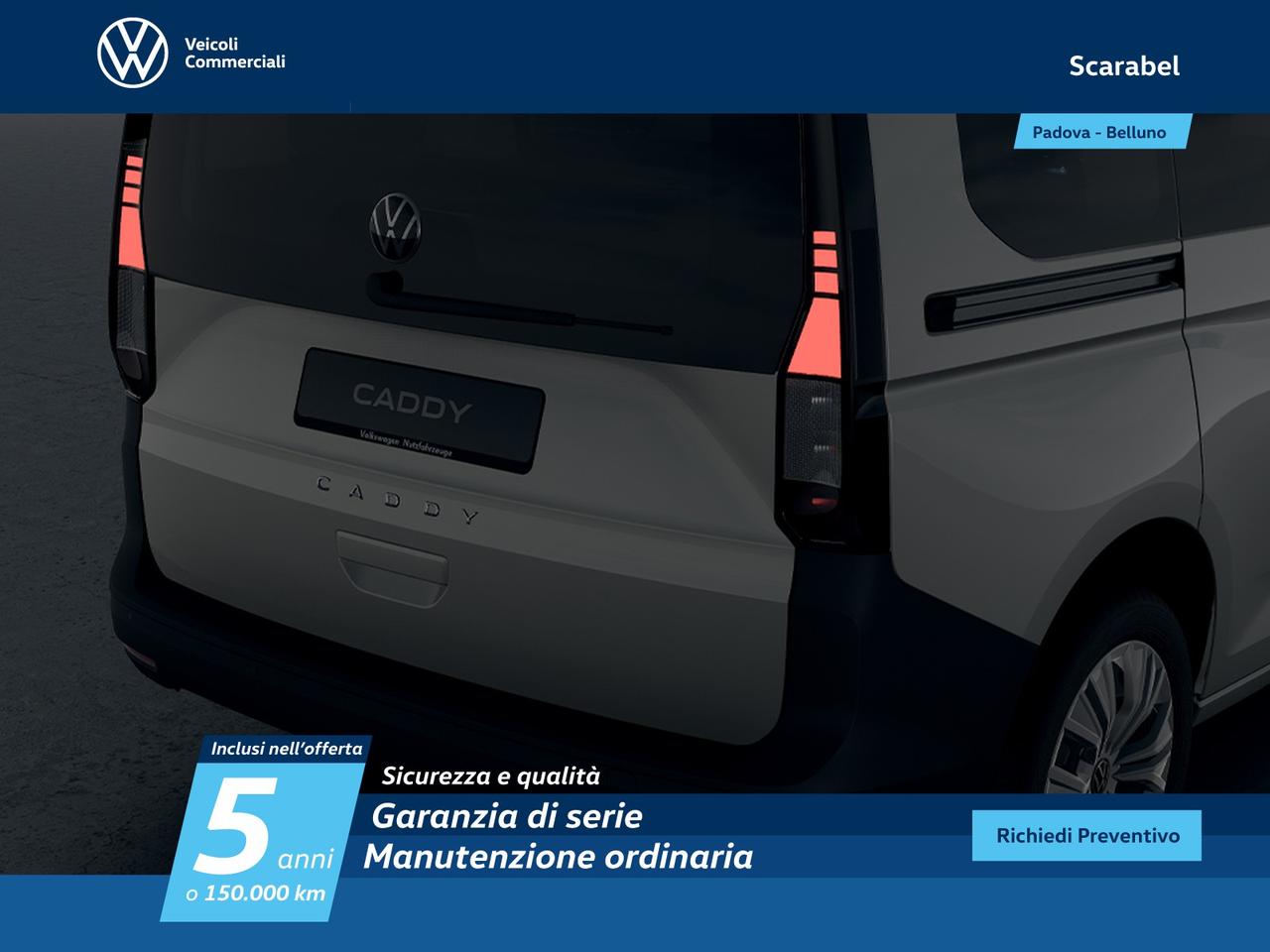 Volkswagen Caddy n1 2.0 tdi 102cv start