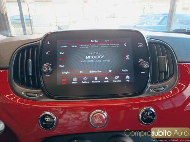 FIAT 500 1.0 Hybrid Red