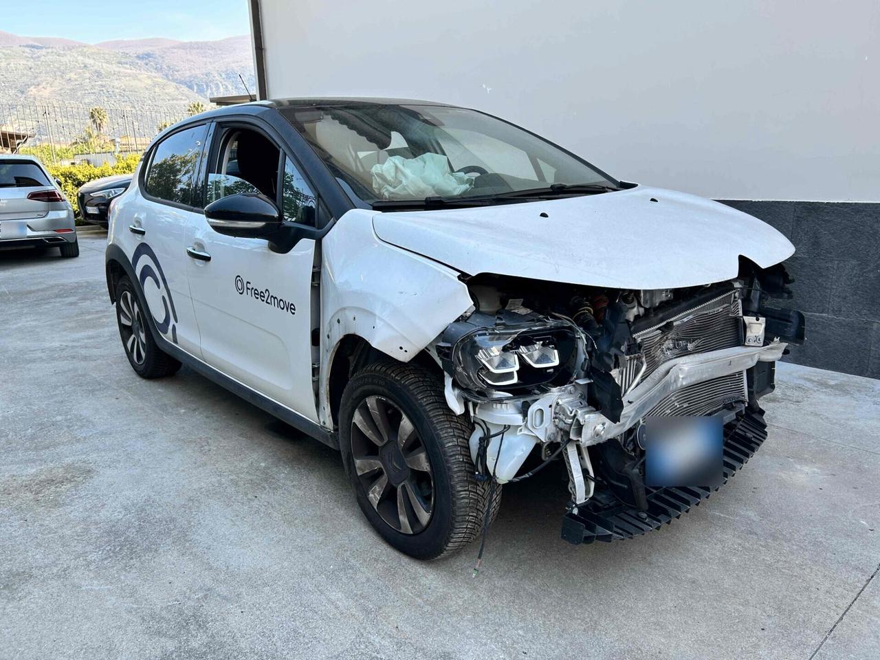 Citroen C3 1.2 Benz 110CV EAT6 - 2023 Incidentata