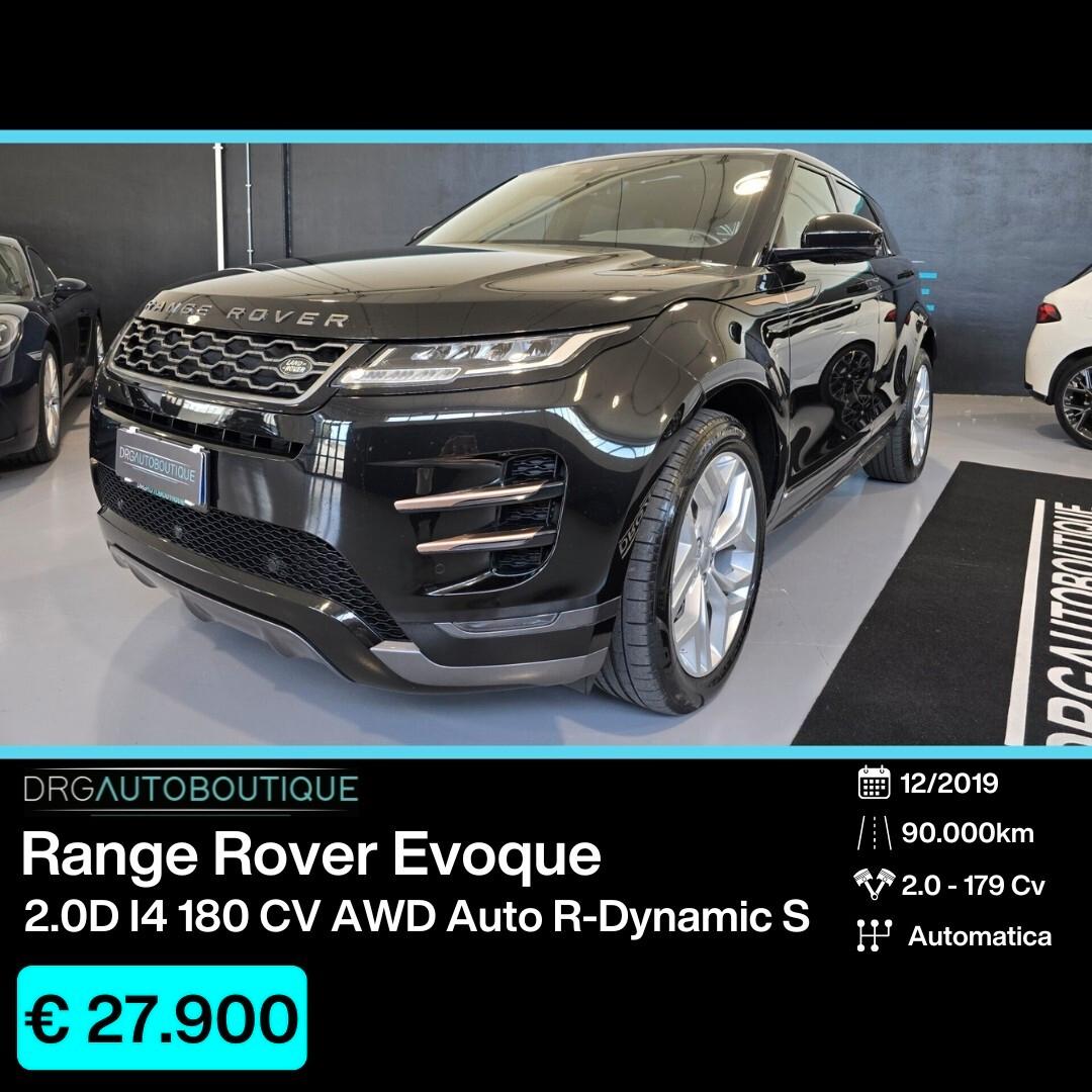 Land Rover Range Rover Evoque 2.0D I4 180 CV AWD Auto R-Dynamic S TETTO/LED/TOUCH PRO DUO