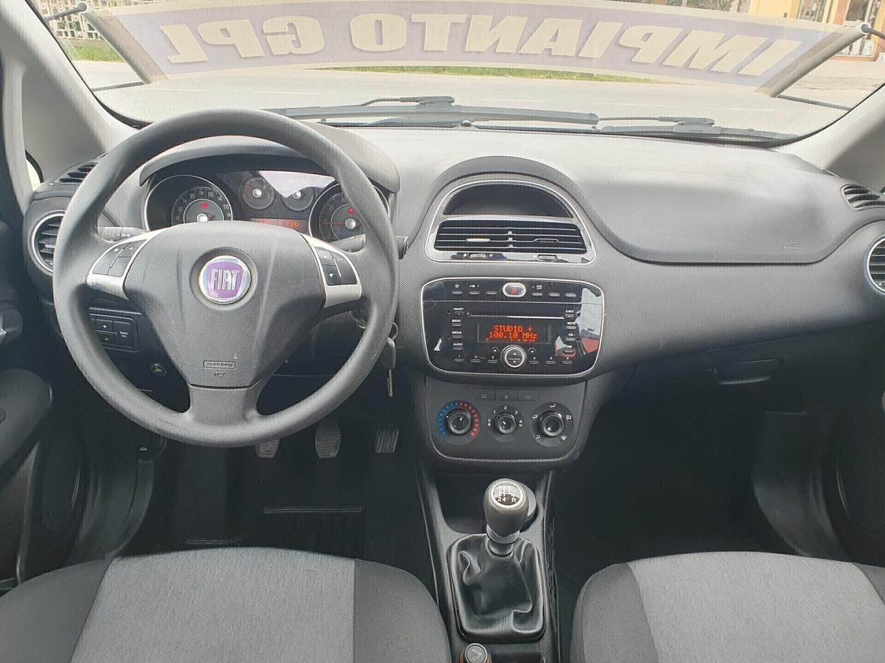 Fiat punto evo 1.2 benzina GPL Neopatent 2014