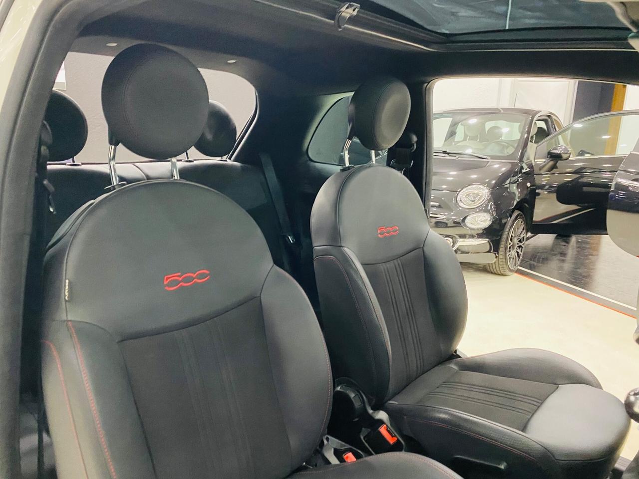 Fiat 500 1.0 Hybrid Sport Navy CarPlay Tetto Pano