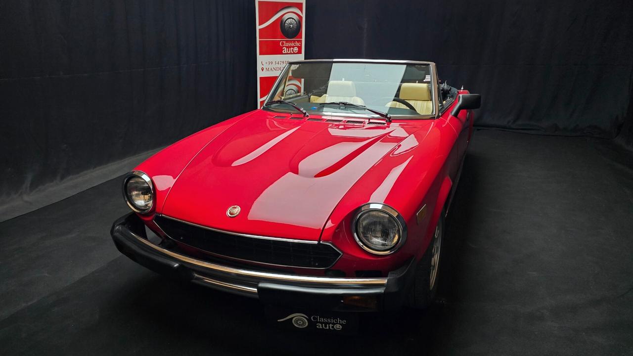 Fiat 124 Spider 2.0i certif. ASI con C.R.S