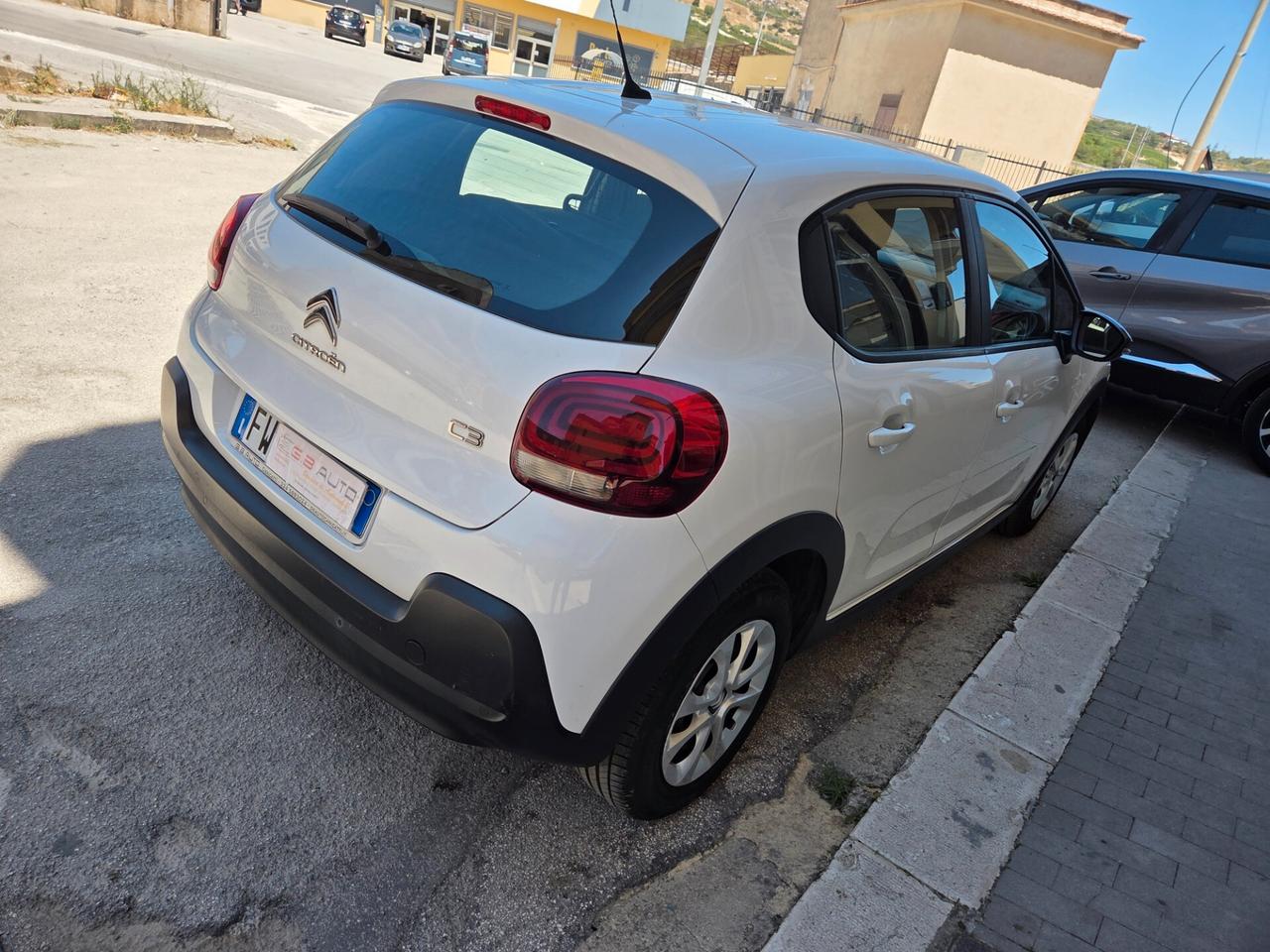 CITROEN C3 1.5 DIESEL 102 CV ANNO 2019 VAN 2 POSTI KM CERTIF