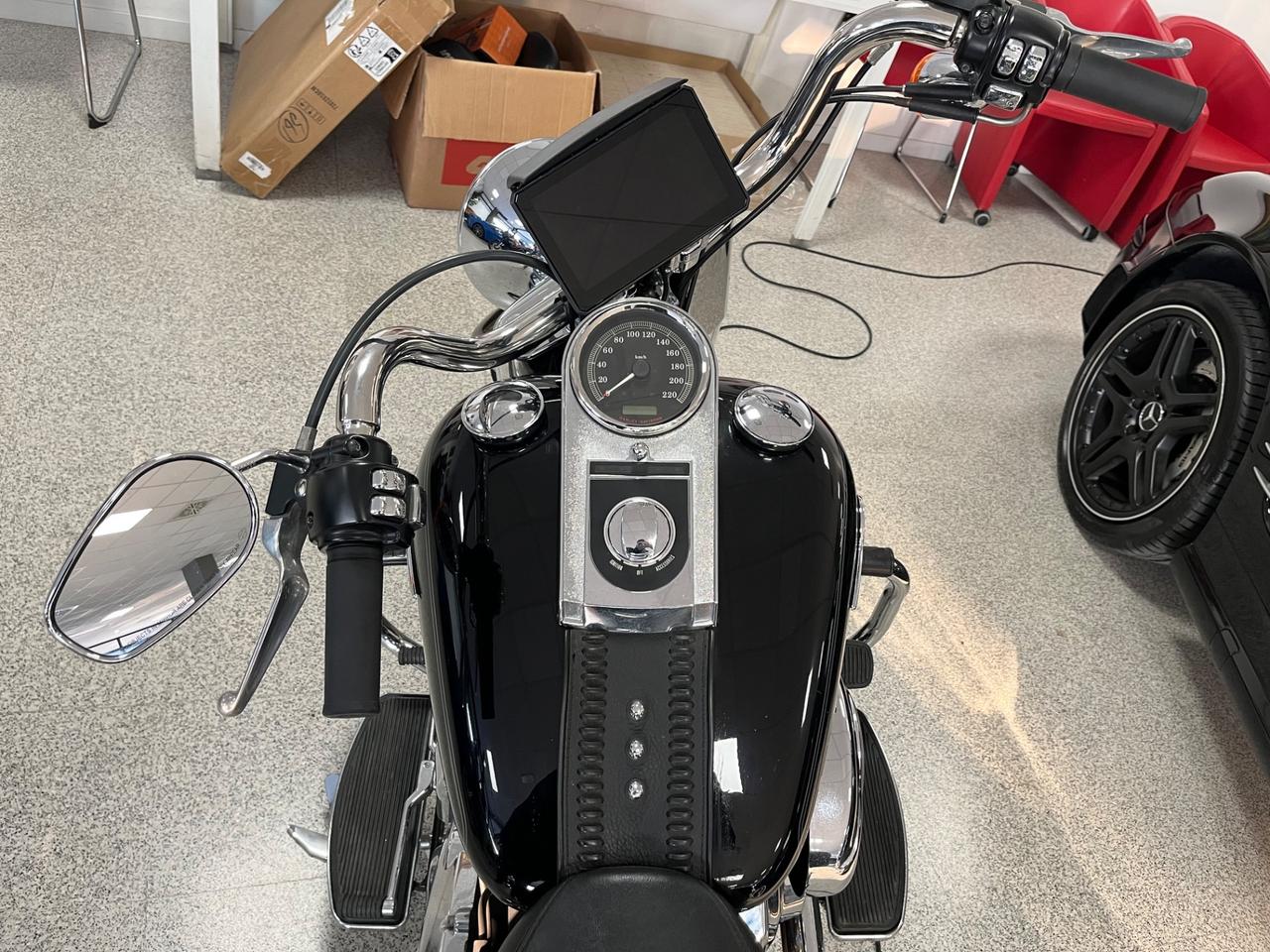 Harley-davidson Fat Boy 1.584 96 FLSTF Black