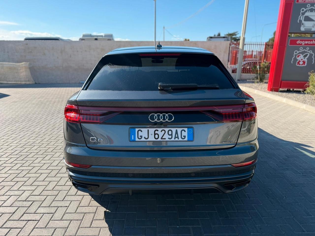 Audi Q8 45 TDI quattro tiptronic S-LINE INTERNO ED ESTERNO NO SUPERBOLLO