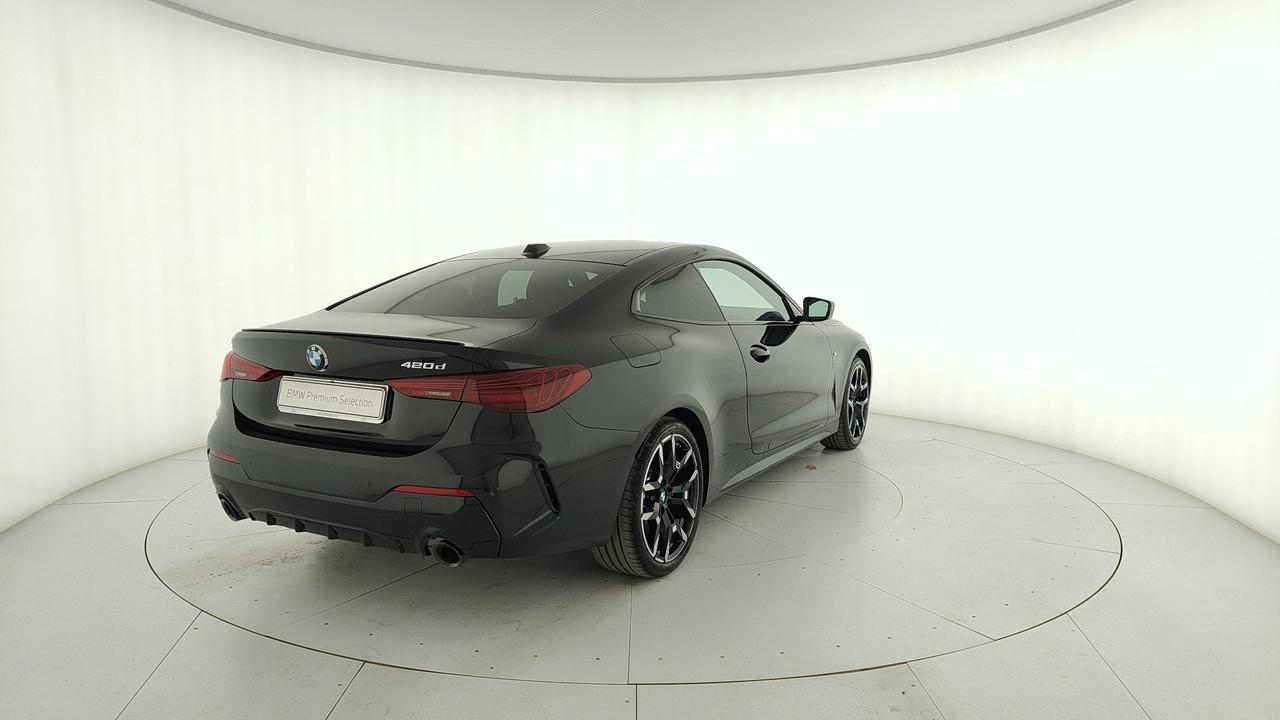 BMW Serie 4 G22 LCI 2024 Coupe - 420d Coupe mhev 48V xdrive MSport Pro auto