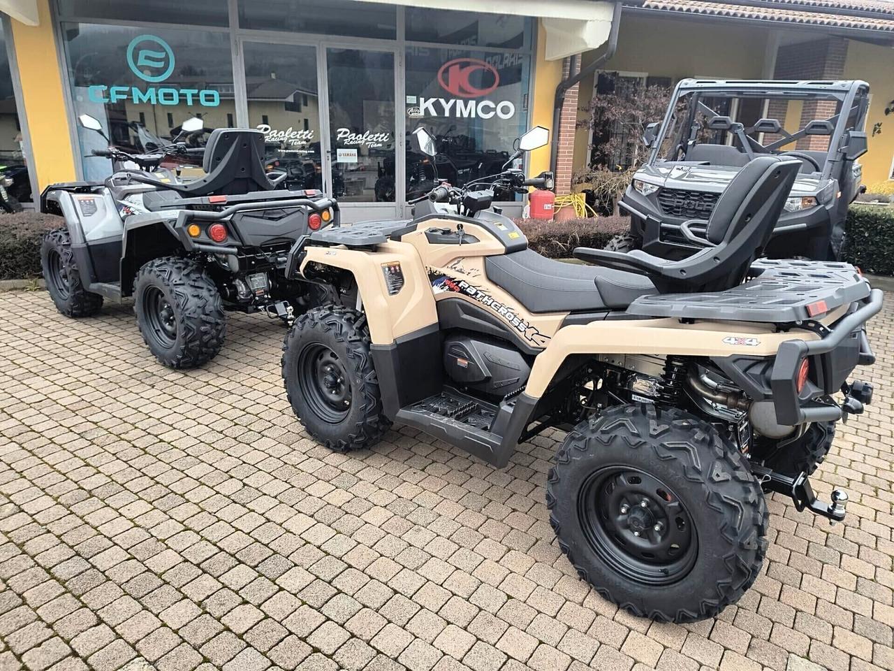 QUAD AODES ODES 850 PATHCROSS TARGA GIALLA