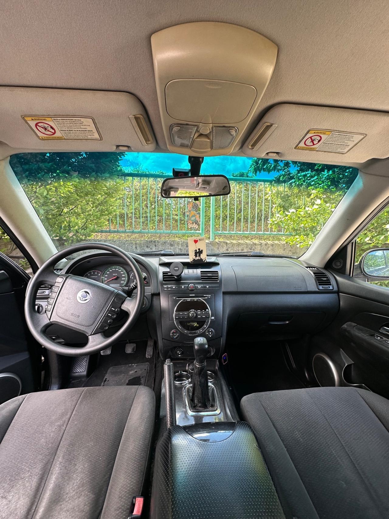 Ssangyong REXTON II manuale 4x4