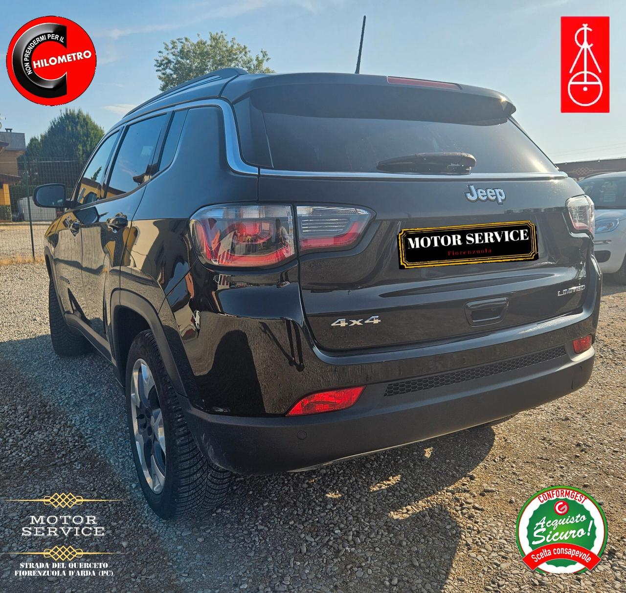 Jeep Compass 2.0 4x4 AUT. Limited pochi km documentati