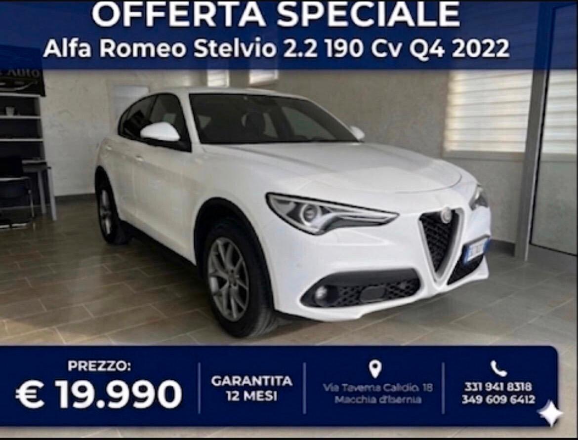 Alfa Romeo Stelvio 2.2 Turbodiesel 190 CV AT8 Q4 Ti