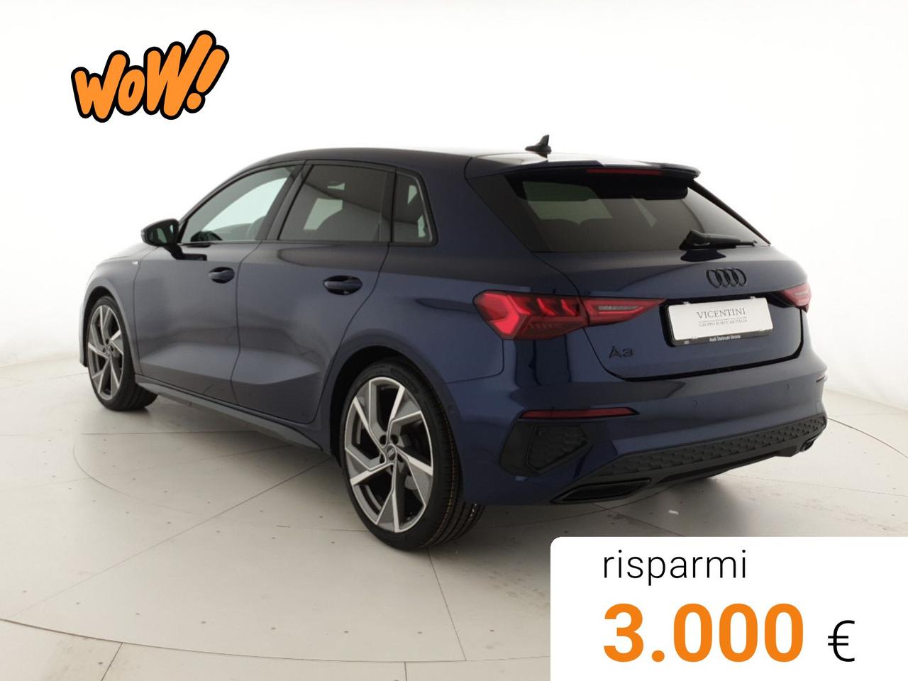 Sportback 35TDI 150CV S tronic Identity Black