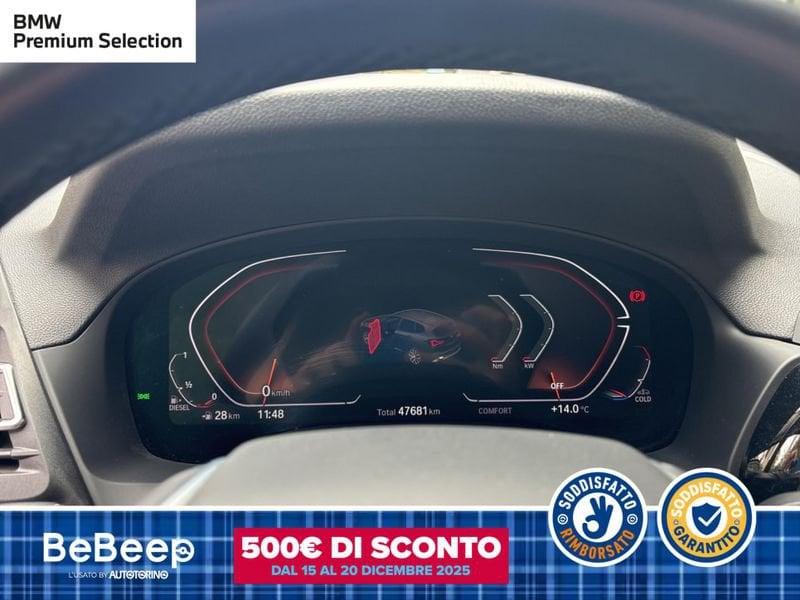 BMW X3 XDRIVE20D MHEV 48V AUTO