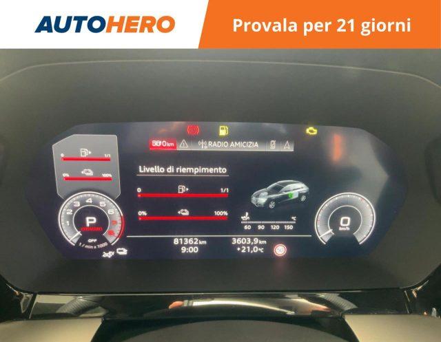 AUDI A3 SPB 40 TFSI e S tronic S line edition