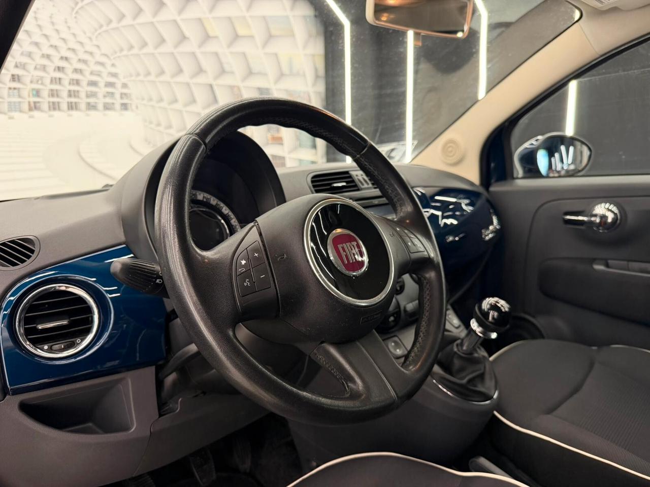 Fiat 500 CABRIO-SPORT-1.2 69CV-KM CERTIFICATI-12 MESI GARANZIA-PERMUTE
