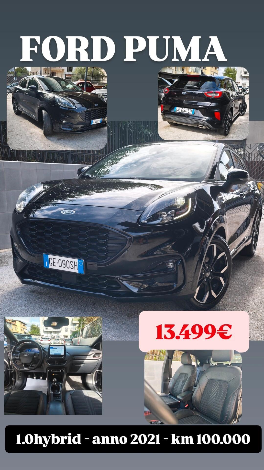 Ford Puma 1.0 EcoBoost Hybrid 125 CV S&S aut. ST-Line