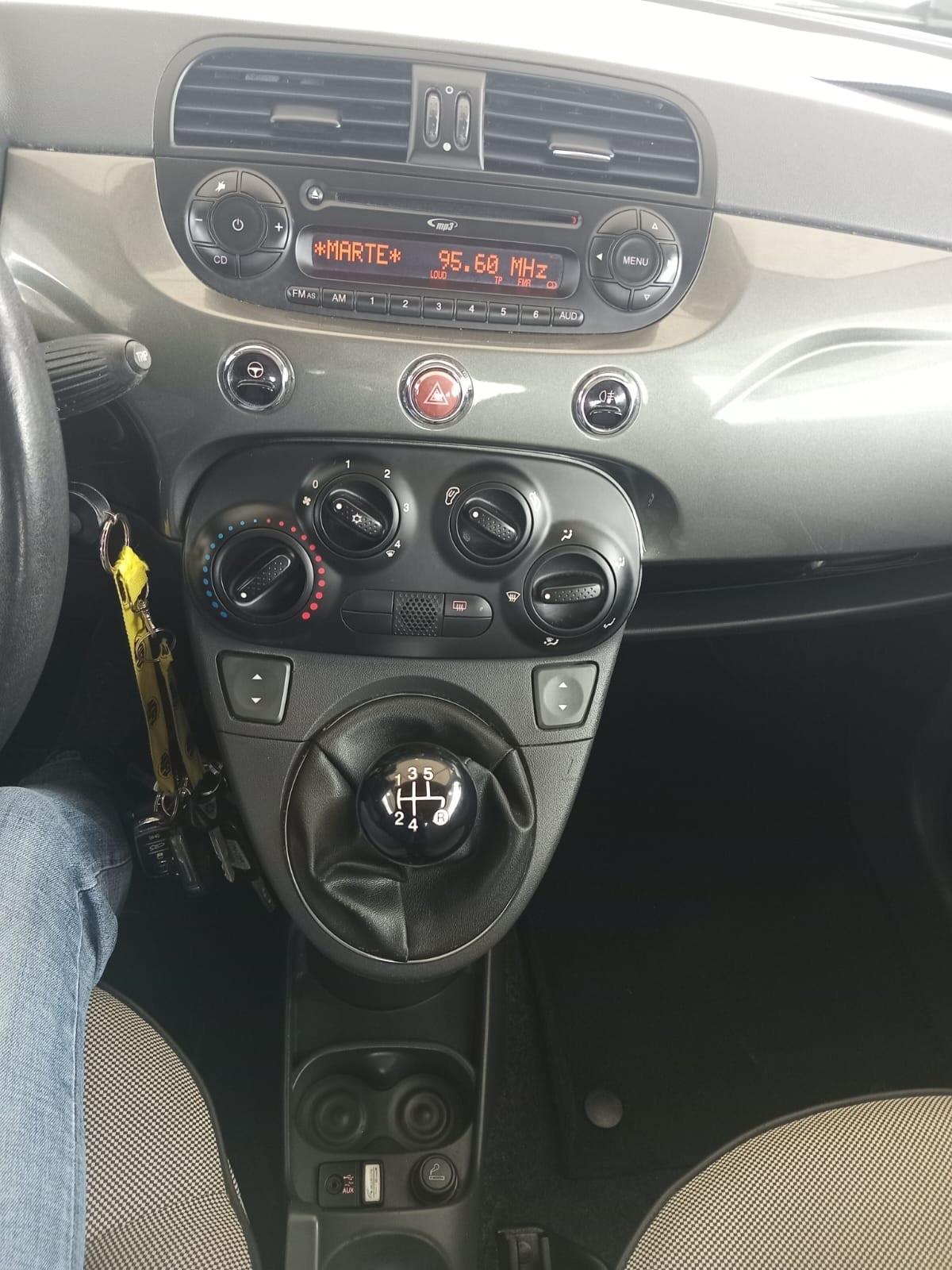 Fiat 500 1.2 C.V 69 Lounge PERFETTA QUAL. PROVA