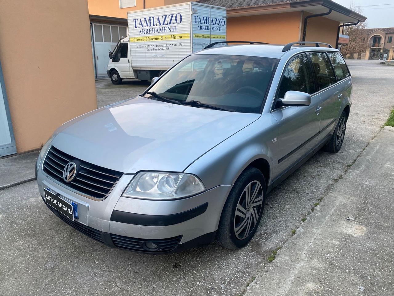 VW PASSAT 1.9 TDI SW UNICO PROPRIETARIO INDISTRUTTIBILE