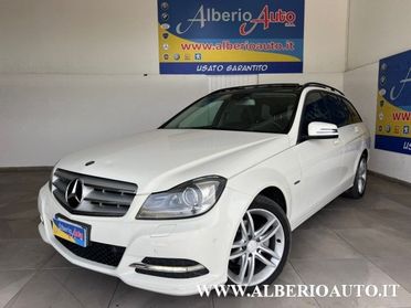 MERCEDES-BENZ C 200 CDI S.W. BlueEFFICIENCY Avantgarde TETTO APRIBILE