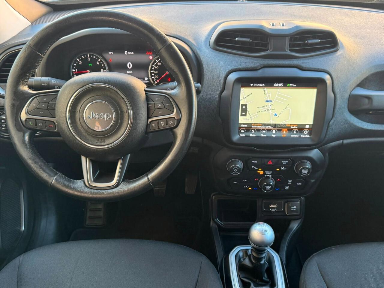 JEEP RENEGADE 1.6 MJ 120 CV LIMITED NAVI+CERCHI+RETROCAMERA